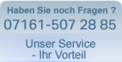 Unser Service - Ihr Vorteil